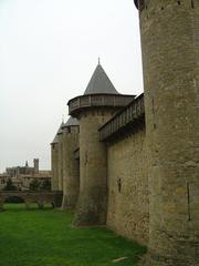 Carcassonne Citadel fortified medieval castle in France