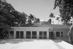Washington Place at the intersection of Beretania and Miller Streets in Honolulu Hawaii