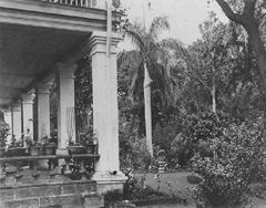 Washington Place in Honolulu, Hawaii, in 1886