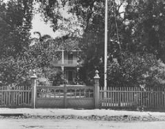 Washington Place in Honolulu, Hawaii in 1899