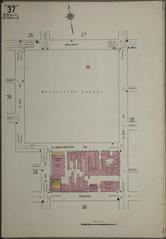 Sanborn Fire Insurance Map of Philadelphia from 1916, Plate 37