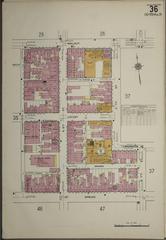 Sanborn Fire Insurance Map of Philadelphia, Pennsylvania, 1916, Plate 0036