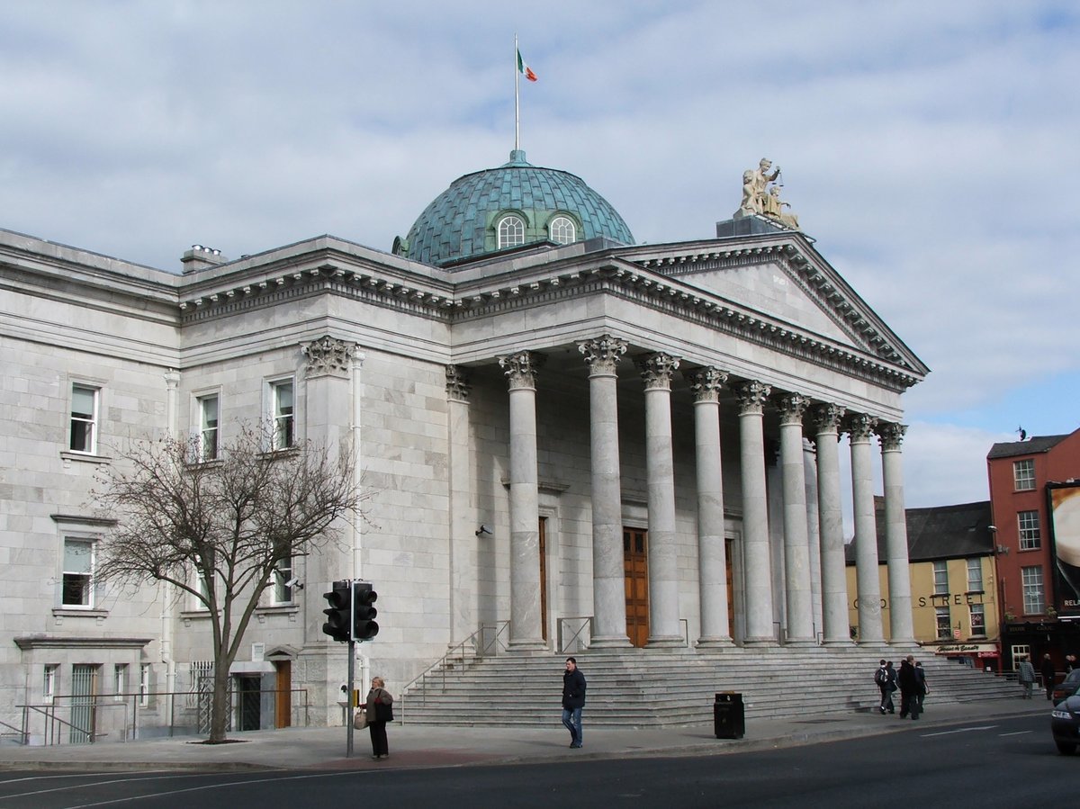 Cork courthouse on Washington Street, Republic of Ireland