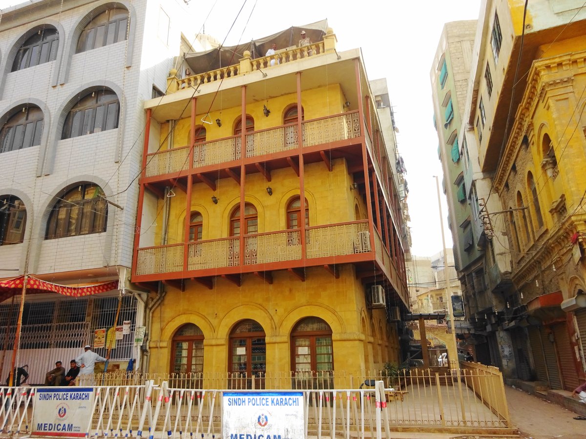 Birthplace of Quaid-e-Azam Muhammad Ali Jinnah in Kharadar Karachi