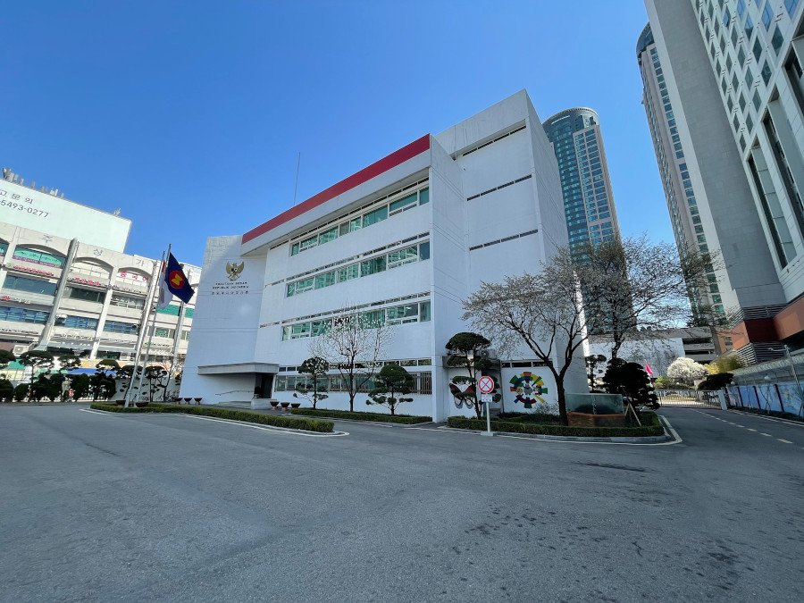 Embassy of the Republic of Indonesia building in Seoul, South Korea