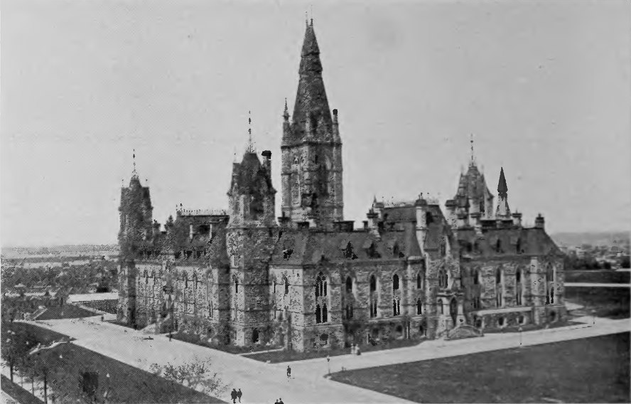Historical map page from Abbott's Guide to Ottawa and Vicinity showing details of Ottawa