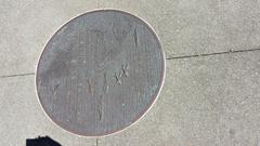 West Coast Memorial to the Missing of World War II in San Francisco with engraved names on stone walls