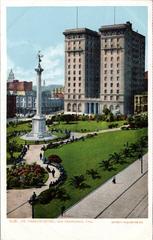 San Francisco St. Francis Hotel exterior with classic architecture