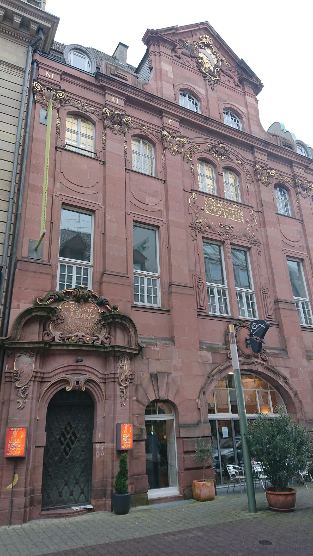Building of Badischer Kunstverein Karlsruhe built in 1900