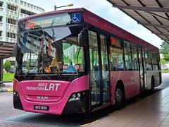 Rapid KL bus route T200 at SL311 LRT Gombak Bus Stop in Gombak Selangor