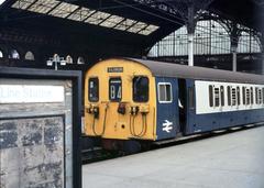 Class 501 train at Broad Street station with B4 headcode