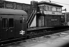 Broad Street station exterior in 1970