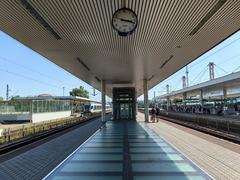 Budapest Kelenföld railway station exterior view