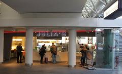 Julia at Leiden Centraal train station