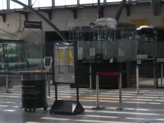 Lille Europe border check point