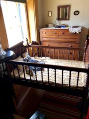 Nursery room interior at William Howard Taft National Historic Site in Mount Auburn, Cincinnati, Ohio