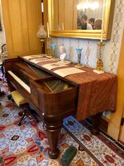 Parlor room in William Howard Taft National Historic Site in Mount Auburn, Cincinnati, Ohio