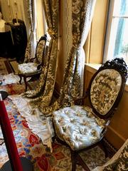 Parlor room interior at William Howard Taft National Historic Site in Mount Auburn, Cincinnati