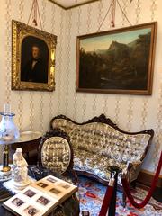 Parlor interior at William Howard Taft National Historic Site in Mount Auburn Cincinnati Ohio