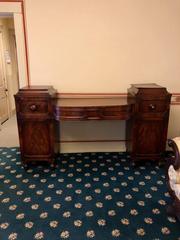 Second floor bedroom interior at William Howard Taft National Historic Site in Cincinnati