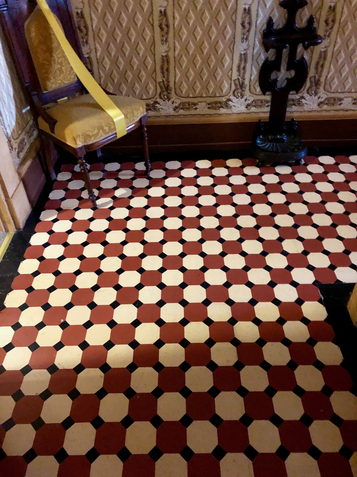 Entry Hall interior of William Howard Taft National Historic Site in Mount Auburn, Cincinnati, Ohio