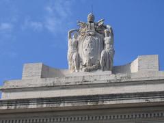 Sculpture Thought and Action at Vatican railway station