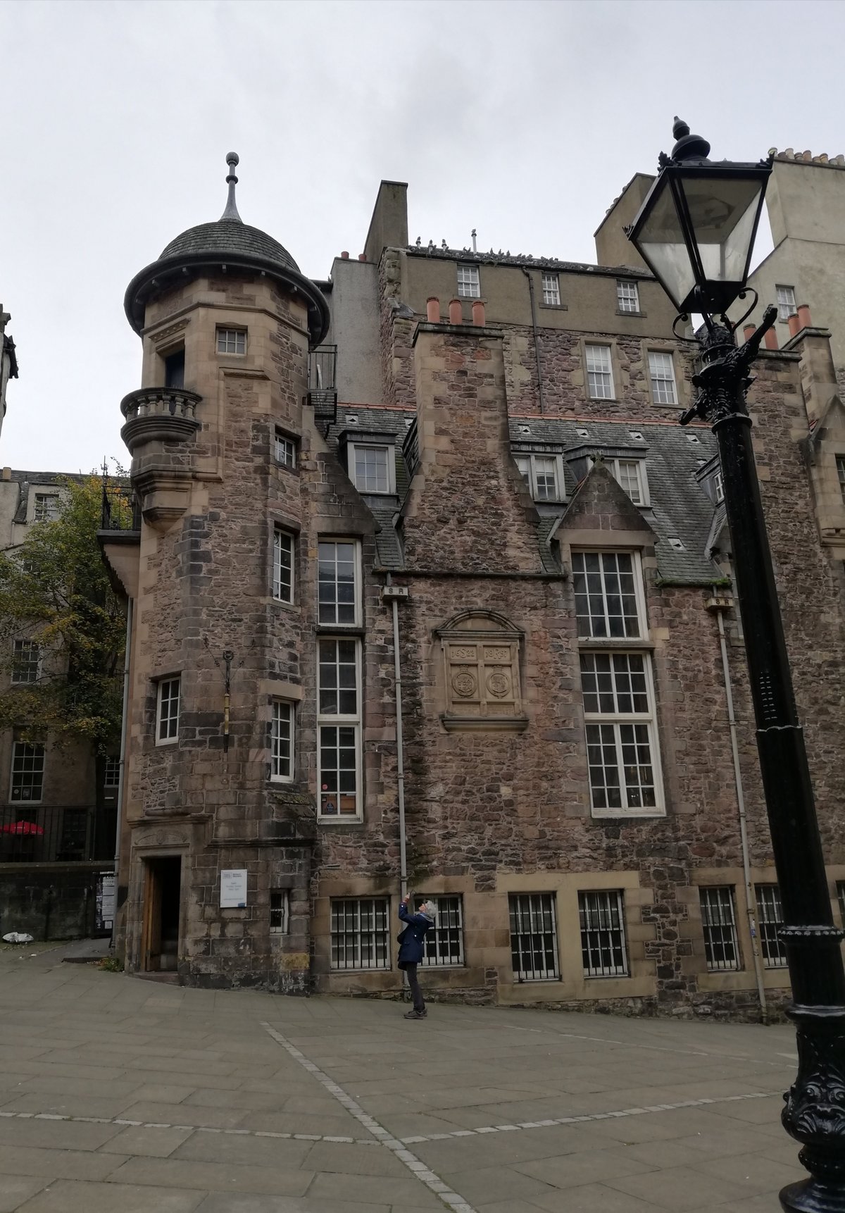 Exterior of The Writer's Museum in Lady Stair's House on the Royal Mile, Edinburgh