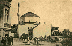 Bajrakli Mosque in Belgrade historic photograph 1892