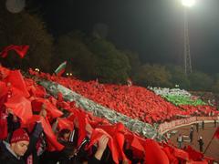 Bulgarian Army Stadium before the UEFA Cup match against Hamburger in 2005/06
