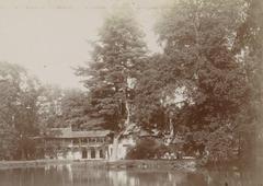 Historic photograph of La Maison du Seigneur at Petit Trianon near Versailles in 1897