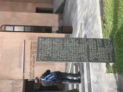 Historic facade of the Yerevan History Museum in Armenia