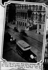 Baltimore City Hall historic building circa 1880s-90s black and white photo