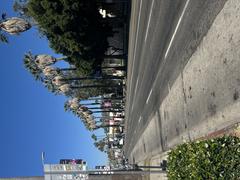 West Sunset Boulevard in Los Angeles captured in July 2023 with street, vehicles and surrounding buildings