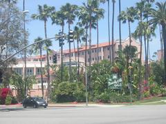 Beverly Hills Hotel on Sunset Boulevard in Beverly Hills California
