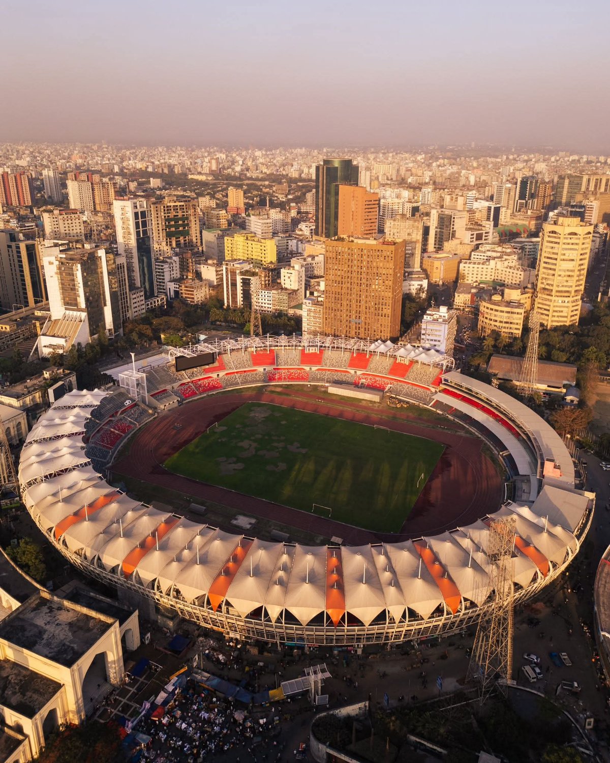 National Football Stadium in Bangladesh