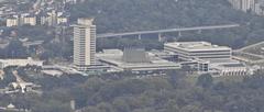Malaysian Houses of Parliament viewed from Kuala Lumpur Tower