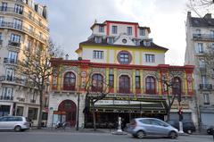 Exterior view of Bataclan concert hall in Paris