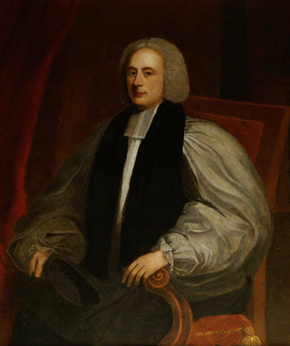 Portrait of Joseph Butler, DCL, painted by Andrea Soldi (c.1703-1771)