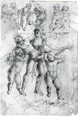 Quaderno lombardo Bacchic scene from the Myth of Medea by Unknown Artist