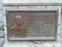 Belvedere Castle detail in Central Park Manhattan New York City