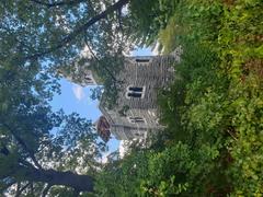 Belvedere Castle surrounded by lush greenery in Central Park, New York City