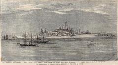 The Temple Fort of Dwarka at the entrance of the Gulf of Cutch illustrated in 1860