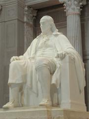 Benjamin Franklin National Memorial sculpture in the Franklin Institute Philadelphia