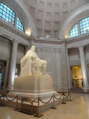 Benjamin Franklin National Memorial sculpture by James Earle Fraser at the Franklin Institute in Philadelphia