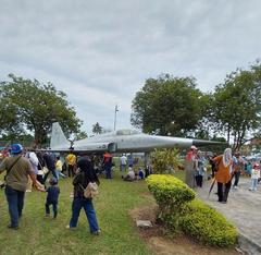 F-5 Tiger II monument at RMAF Kuantan airbase