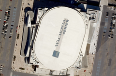Wachovia Center satellite view by NASA World Wind