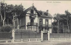 Villa Paradou in Royan, former residence of Emile Zola's editor, near Paradou station where Roan Tramway lines branched