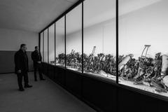 Second Gentleman Douglas Emhoff visiting Auschwitz-Birkenau Museum in Oswiecim, Poland on January 27, 2023