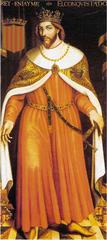 Medieval portrait of King James I of Aragon