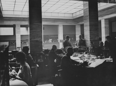 People working in the Prudential building in the 1930s